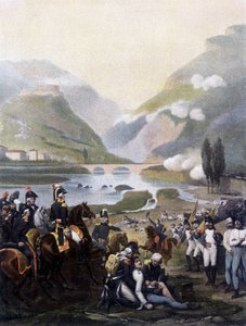 Erobring av slottet Pietra av Napoleonshæren 4. september av Unknown artist