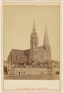 Chartres-katedralen av Unknown artist