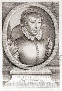 Catherine de Medici (1519 - 1589). av Unknown artist