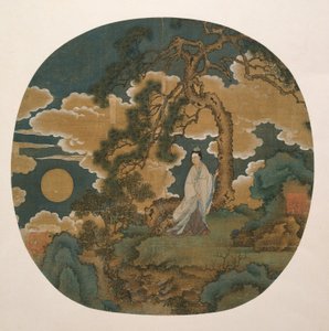Chang E, Månegudinnen av Unknown artist