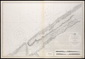 Kart over Nova Scotia, Fundybukta, Gullivers Hole til St. Croix-bukta, først publisert 10. februar 1858 av Unknown artist