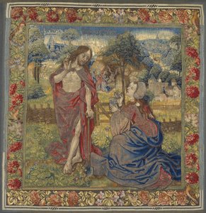 Kristus viser seg for Maria Magdalena («Noli me tangere») av Unknown artist