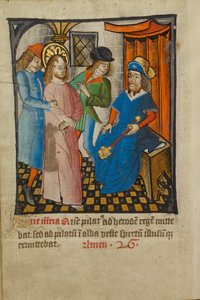 Kristus foran Herodes av Unknown artist