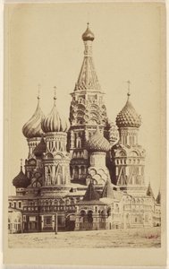 St. Basilius-kirken, Moskva, 12. september #39;66. av Unknown artist
