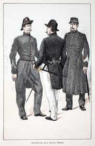 City Sergeants (Second Empire av Unknown artist