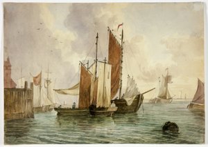 Skipskongregasjonen i Havn av Unknown artist