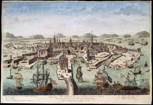 København, deb. 18. århundre av Unknown artist