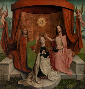 Kroningen av jomfruen av Unknown artist