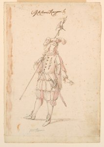 Kostymedesign: En tysker for en ballett av Unknown artist
