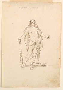 Kostymedesign: Heroic Force for a Ballet av Unknown artist