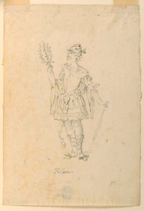 Kostymedesign: Valor for a Ballet av Unknown artist