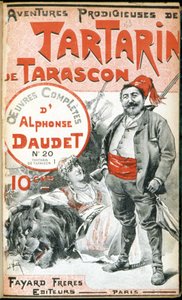 Cover av Daudets "" Prodigious Adventures of Tartarin de Tarascon". av Unknown artist