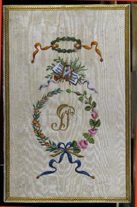 Cover av librettoen "" Medee a Corinthe"" av Giovanni Simone Mayr (Johann Simon Mayr) (1763-1845), som tilhørte den italienske sangeren Giuditta Pasta (se initialene hans GP) Theatre Carcano 1829 av Unknown artist