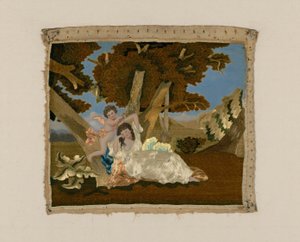 Cupid og Psyke av Unknown artist