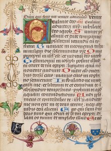 Dekorert initial E av Unknown artist