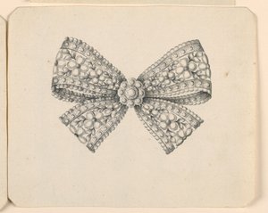 Design for en brosje av Unknown artist