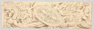 Design for en frise av Unknown artist