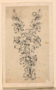 Design for et anheng av Unknown artist