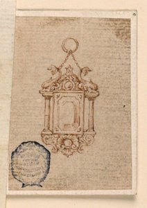 Design for et anheng av Unknown artist