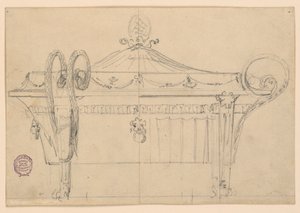 Design for en terrin av Unknown artist