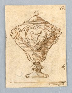 Design for en vase av Unknown artist