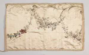 Design for broderi av Unknown artist