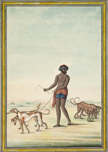 Hundepasser av Unknown artist