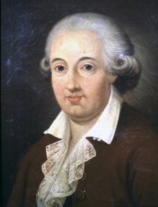 Domenico Cimarosa (1749 - 1801), maleri bevart på Lycée Musical, Bologna. av Unknown artist