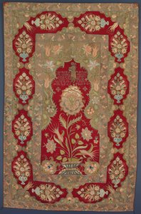 Brodert armensk liturgisk gardin av Unknown artist