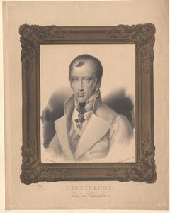 Østerrikes keiser Ferdinand I (trykk) av Unknown artist