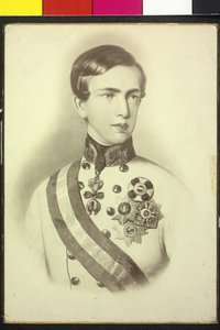 Østerrikes keiser Franz Josef I av Unknown artist