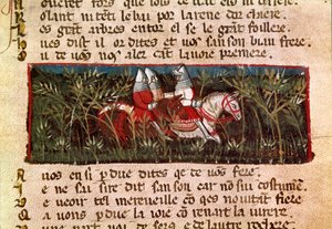 Innreise til Spania (miniatyr av Unknown artist