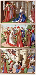 Episoder av historien til Charles VII og Jeanne d