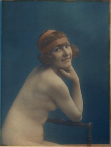 [Kvinnelig naken] av Unknown artist