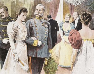 Festligheter i Østerrike: Francois Joseph I av Unknown artist