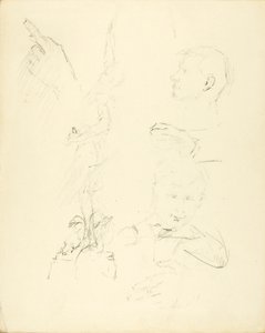 Figurskisser av Unknown artist