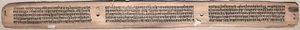 Folio 73 (verso), fra en Gandavyuha-sutra (Scripture of the Supreme Array) av Unknown artist