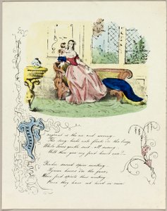 Duftende er luften og kurtiseringen (valentin) av Unknown artist