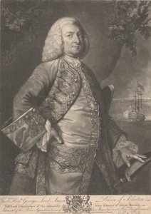 George Anson, 1. Baron Anson av Unknown artist