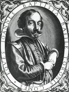 Giambattista Basile (1566–1632) napolitansk poet, megler og eventyrsamler. av Unknown artist