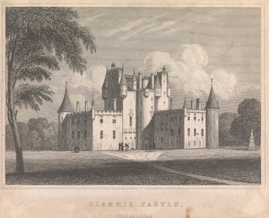 Glammis Castle, Forfarshire; side 9 (bind to) av Unknown artist