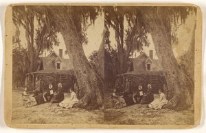[H(arriet) B(eecher) Stowe hjemme i Florida] av Unknown artist