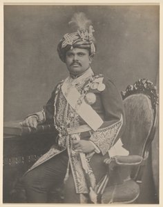 HHH Maharaja Takhtsingji av Unknown artist