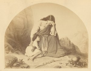 [Hagar og Ismael] av Unknown artist