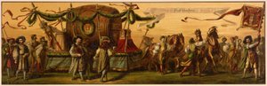Hans Makarts prosesjon av byen Wien av Unknown artist