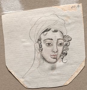 Leder for en ung mann av Unknown artist