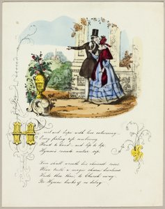 Hjerte og håp med kjærlighet flettet sammen (valentinsdag) av Unknown artist