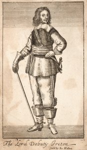 Henry Ireton, Lord Deputy of Ireland (gravering) av Unknown artist
