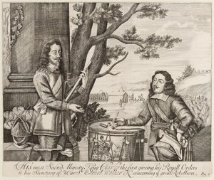 ?Hans Aller Helligste Majestet Kong Charles den første som ga sine kongelige ordrer til sin sekretær angående det store opprøret? av Unknown