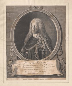 Den hellige romerske keiser Frans I (trykk) av Unknown artist